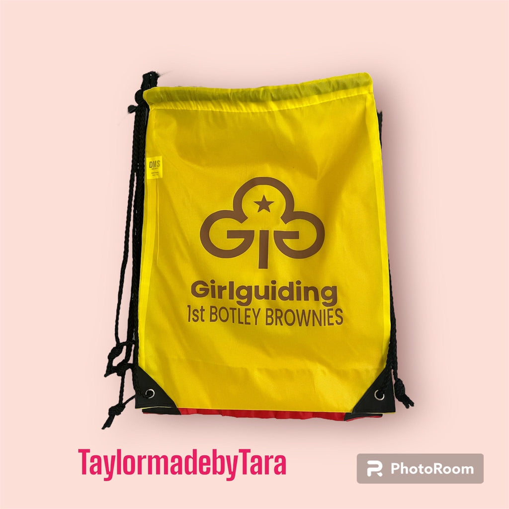 Brownies/ Rainbows/ Guides Drawstring bag