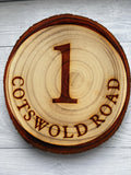 House Sign Number Name