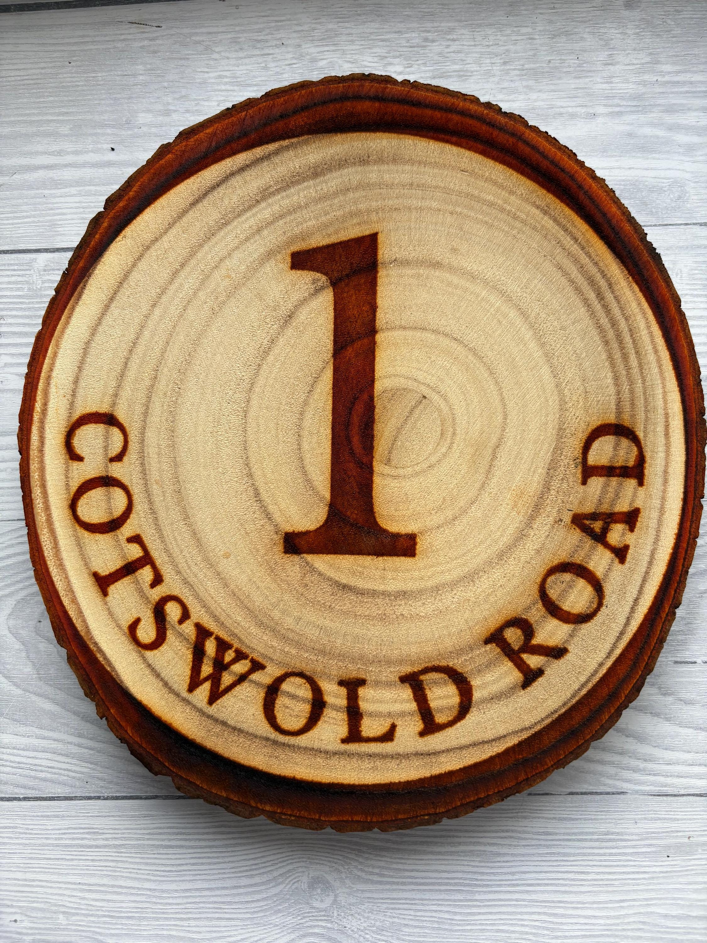 House Sign Number Name