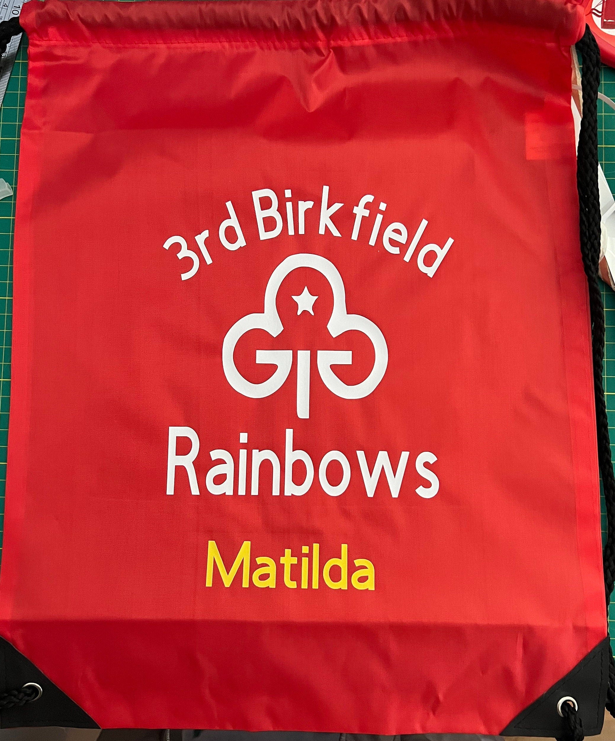Brownies/ Rainbows/ Guides Drawstring bag